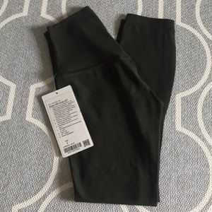 NWT Lululemon Align Crop 23” Olive Green